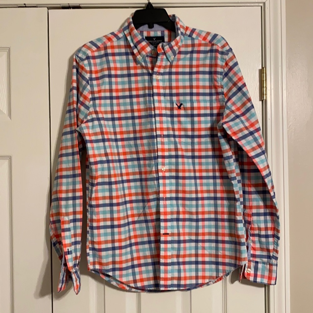 American eagle button-down